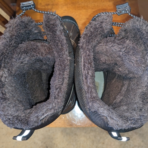 JBU Jambu Youthful Womens Mid Calf Winter Boots Brown Vegan Faux Fur 7.5-8 Cute! - Picture 4 of 15